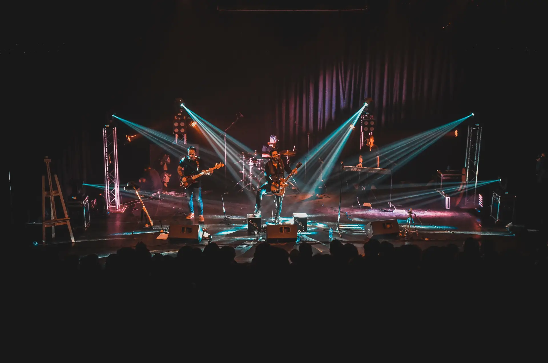 concert festival event stage and av hire